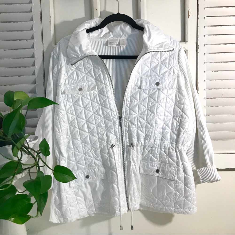 Chico’s White Jacket